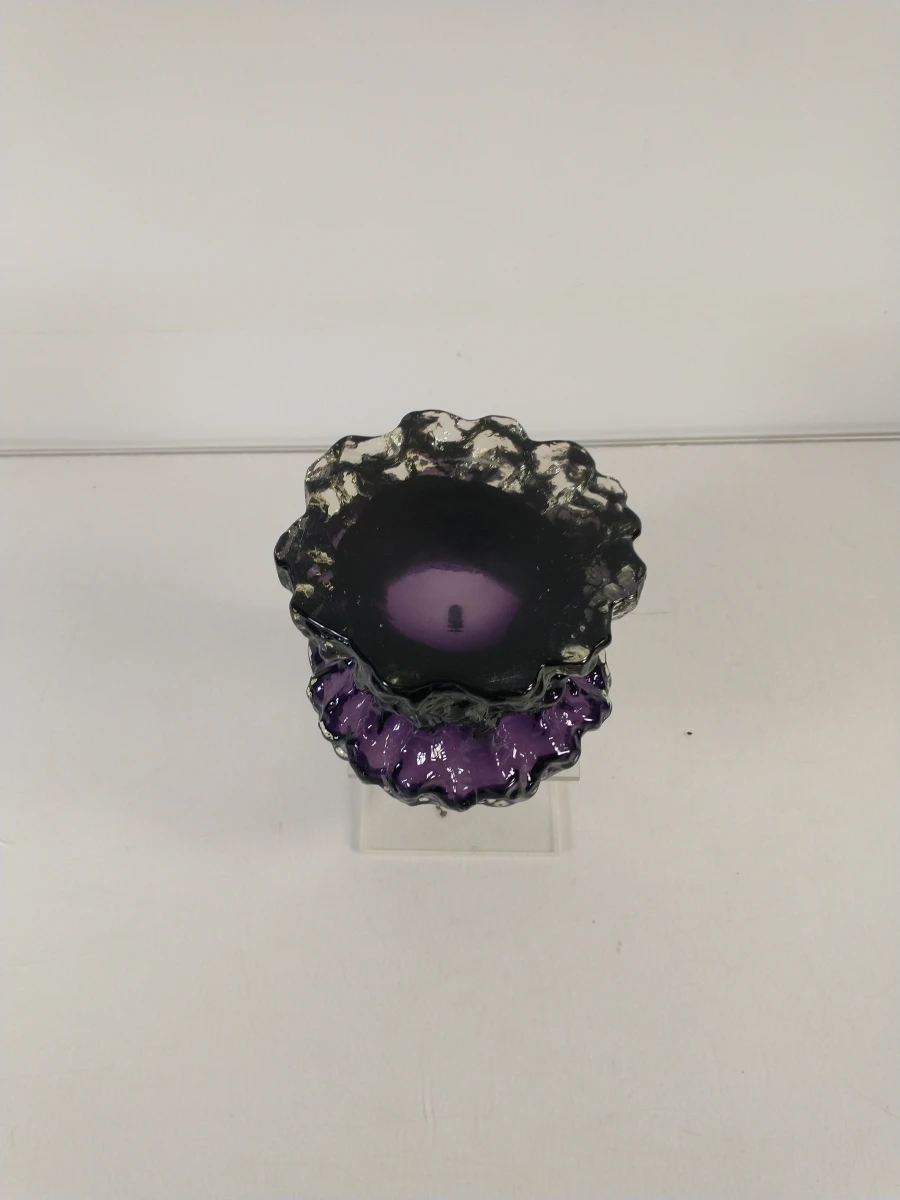 Decoratieve paarse schorsvaas - foto 6