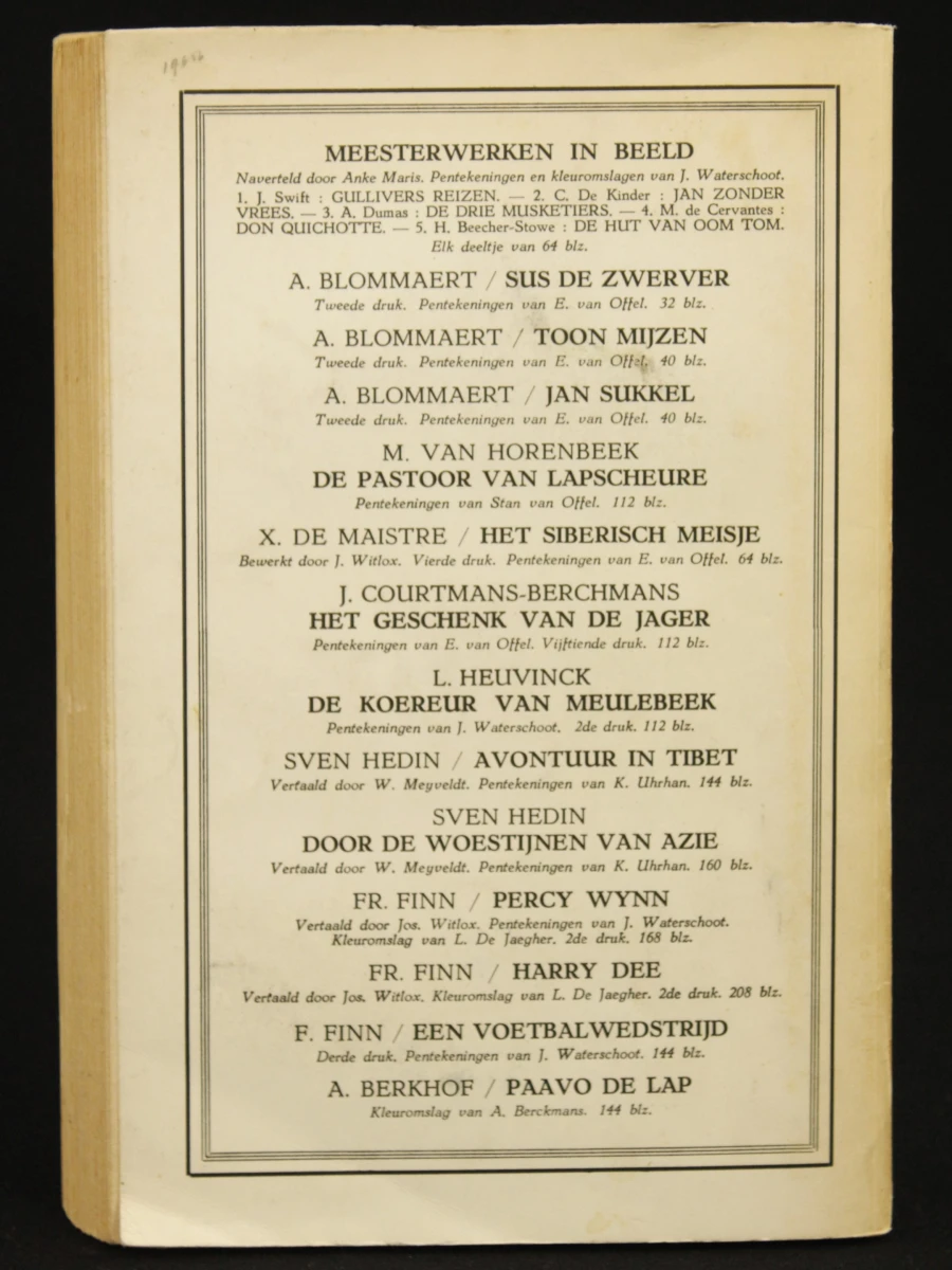Lot historische jeugdboeken: Francis J. Finn & Charles De Coster - foto 3