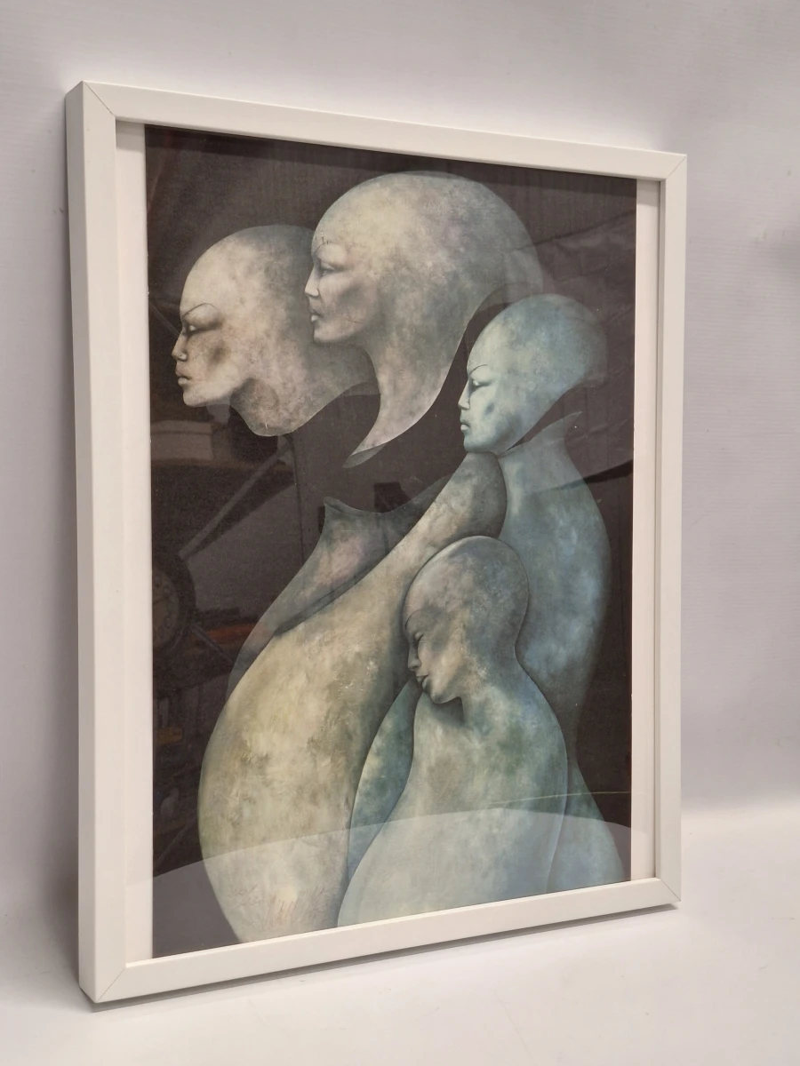 Amitiés particulières - Gesigneerde lithografie 222/250 (1989) - Gérard Daran - foto 3