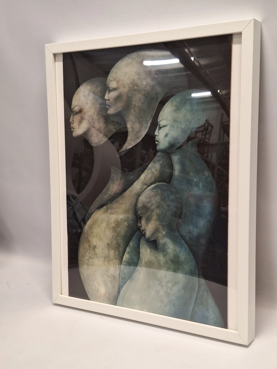 Amitiés particulières - Gesigneerde lithografie 222/250 (1989) - Gérard Daran - foto 4