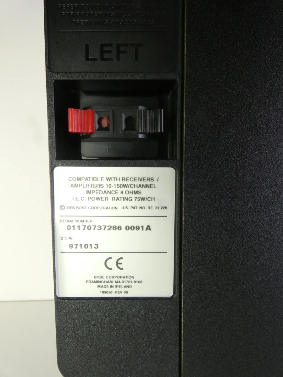 Bose 301 Serie IV Direct/Reflecting luidsprekers (paar) - foto 13