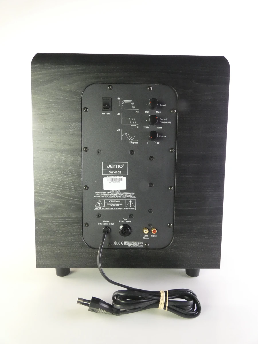 Jamo SW 410E HomeCinema Actieve Subwoofer - foto 3