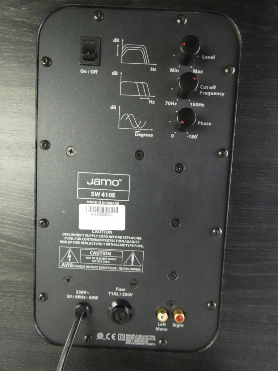 Jamo SW 410E HomeCinema Actieve Subwoofer - foto 4
