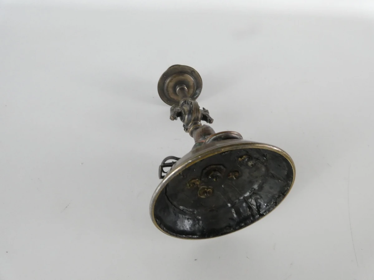 Set van twee vintage kandelaars - foto 12
