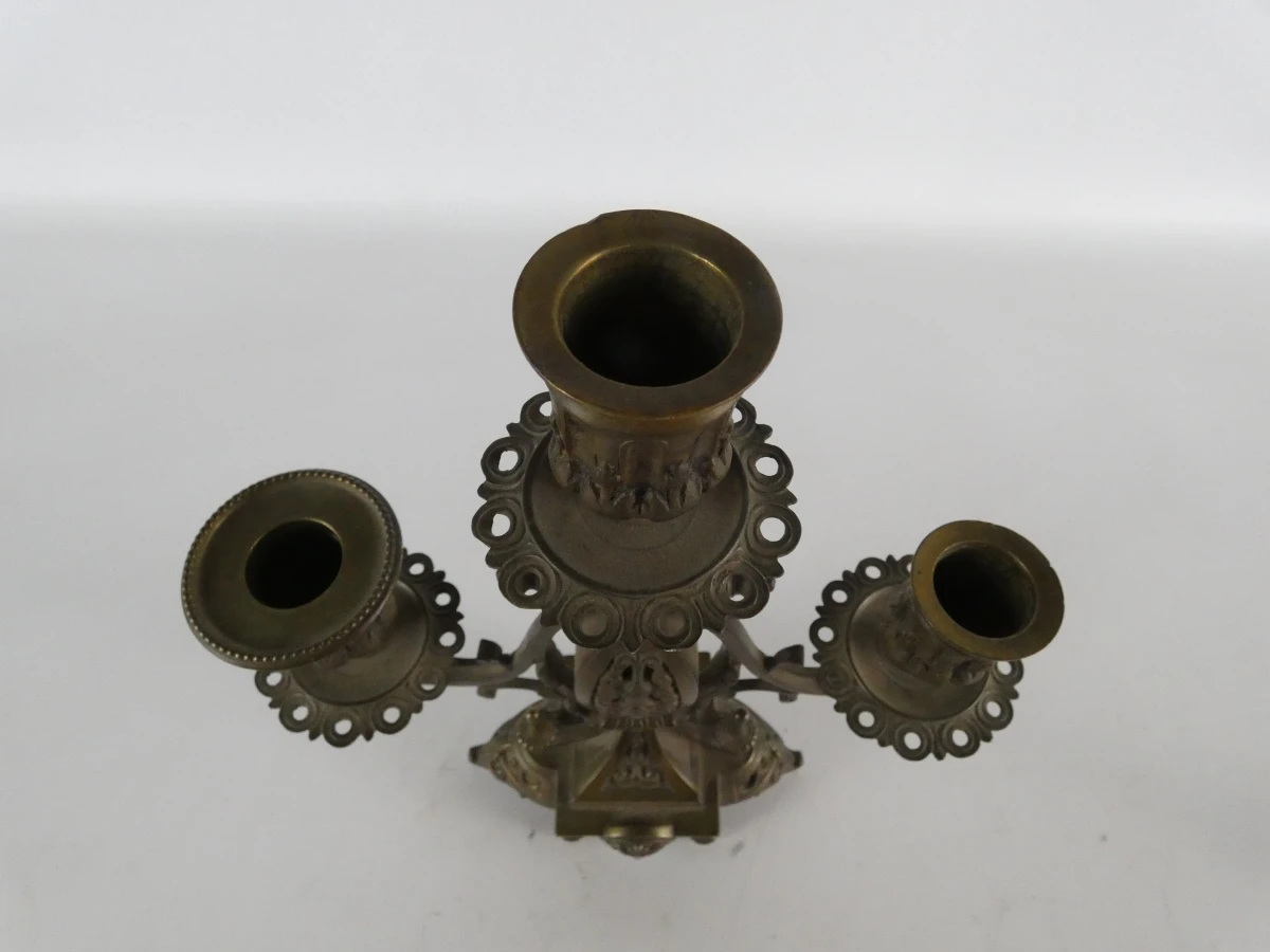 Set van twee vintage kandelaars - foto 20