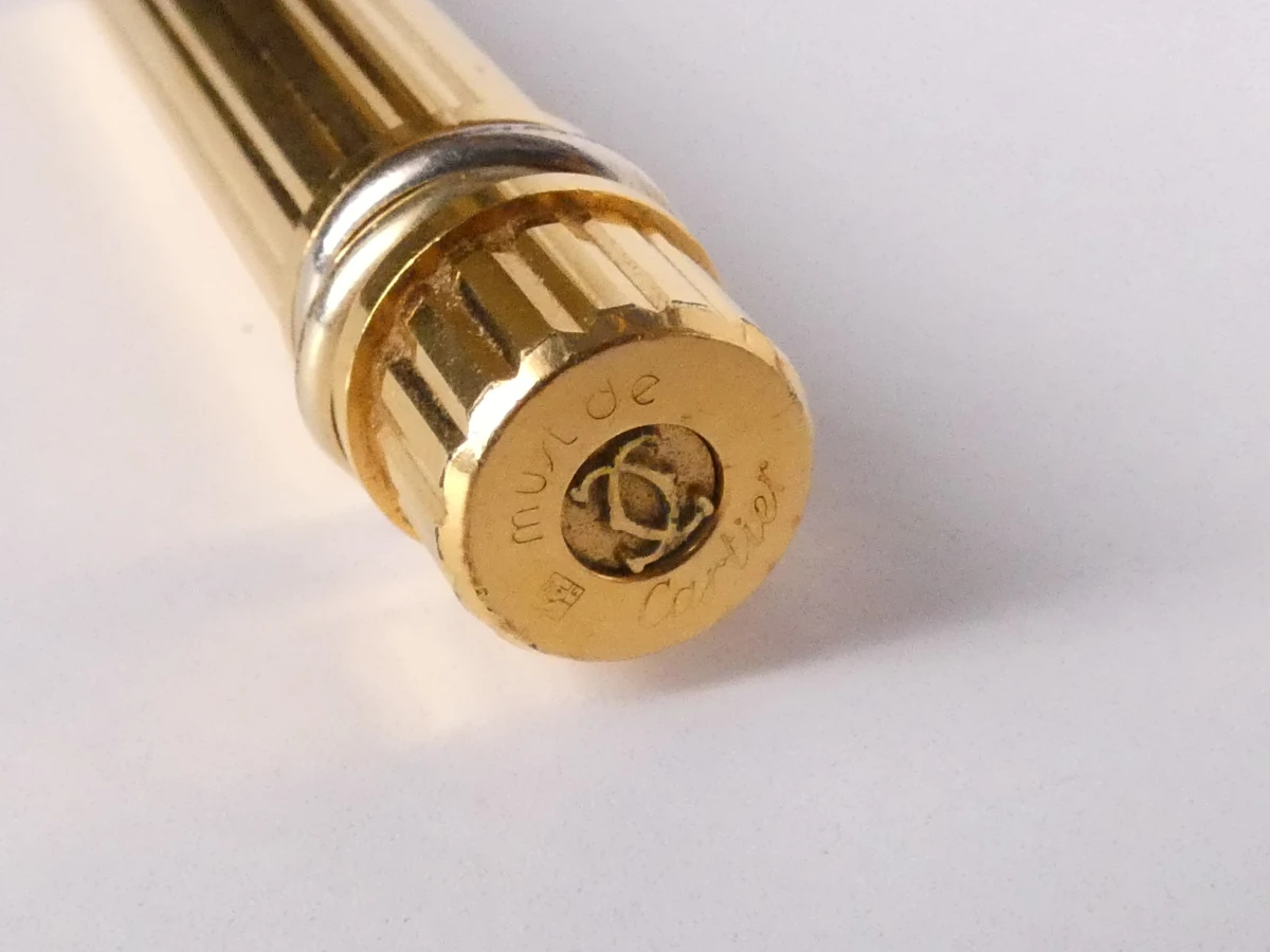 Vintage vulpen Must de Cartier met etui - foto 4