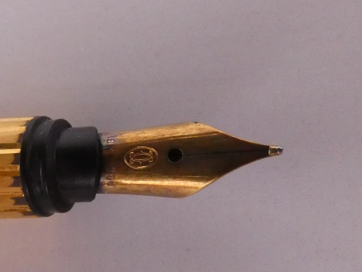 Vintage vulpen Must de Cartier met etui - foto 6