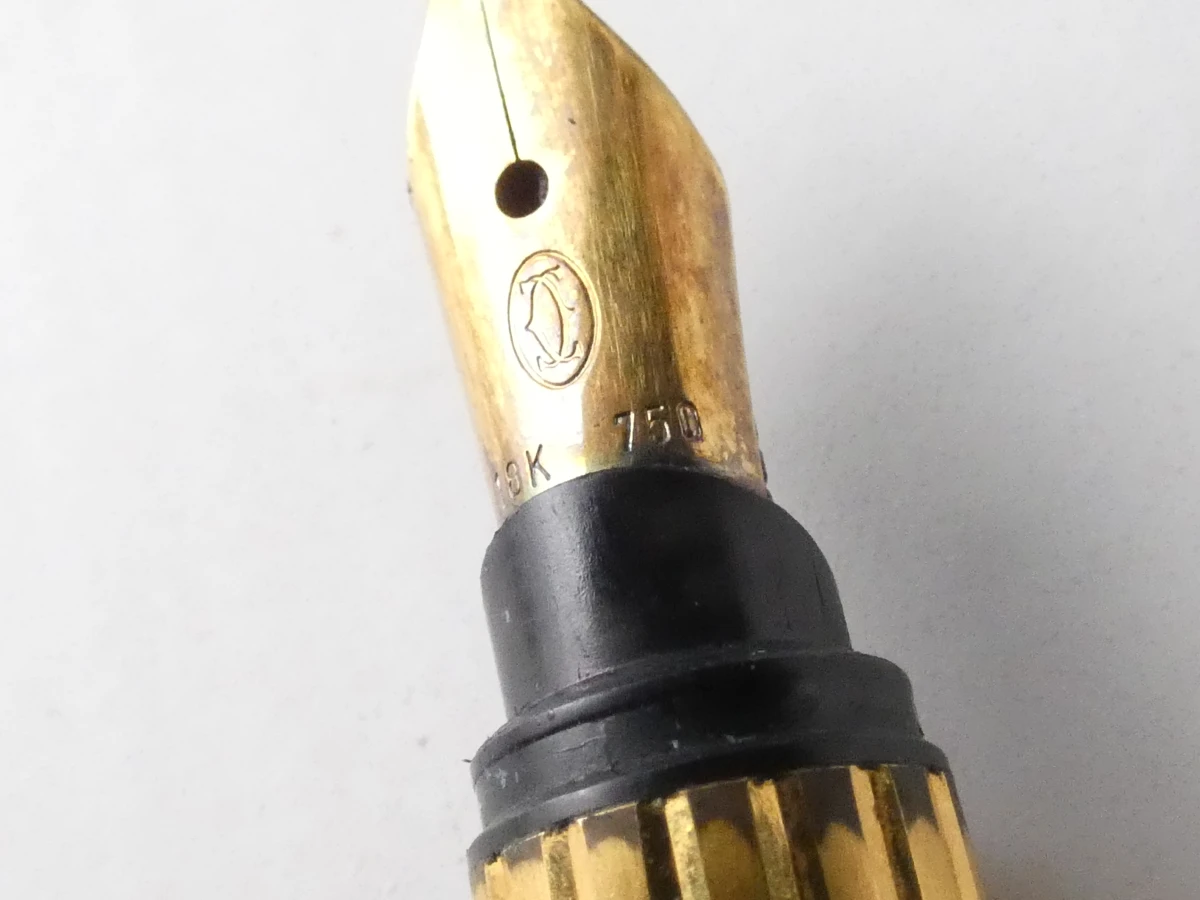 Vintage vulpen Must de Cartier met etui - foto 8
