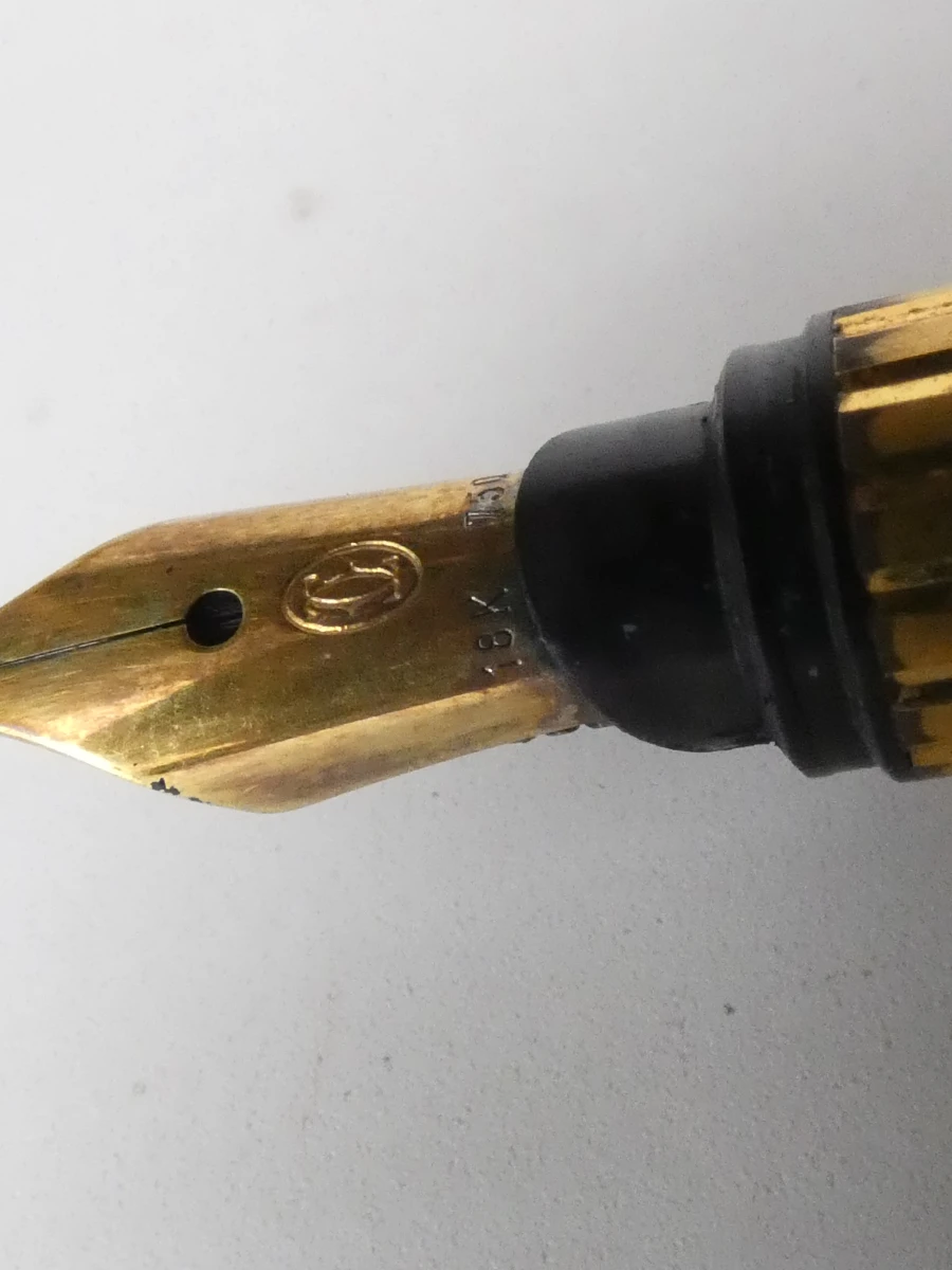 Vintage vulpen Must de Cartier met etui - foto 9