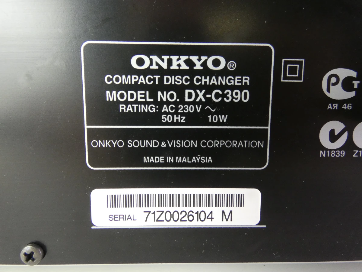 Onkyo DX-C390 6-cd-wisselaar - foto 9