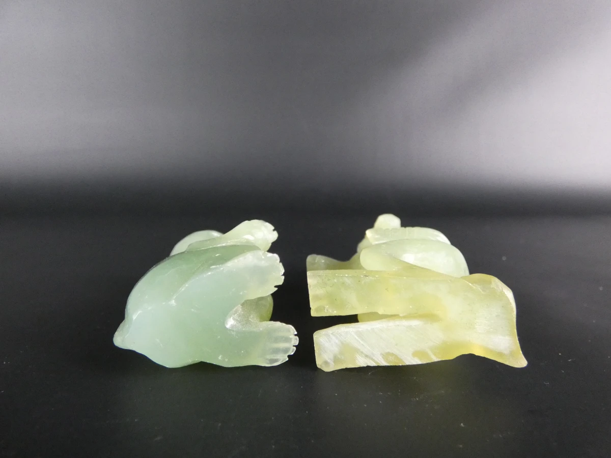 Set van 9 Chinese beeldjes en sculpturen - foto 19