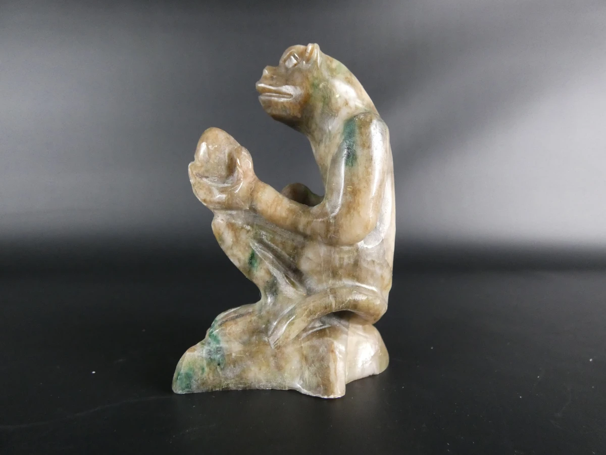 Set van 9 Chinese beeldjes en sculpturen - foto 26