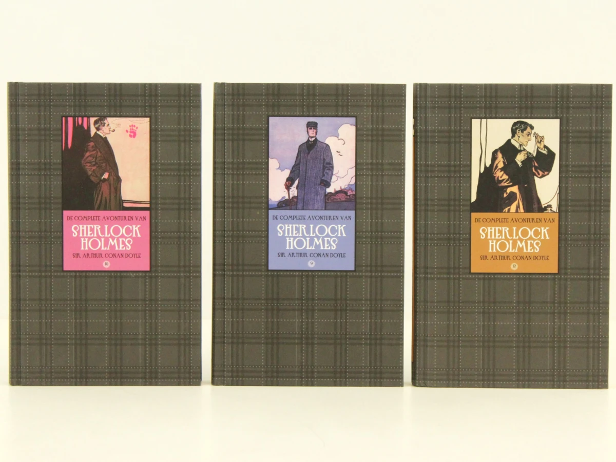 Complete set Sherlock Holmes boeken in hardcover - foto 6