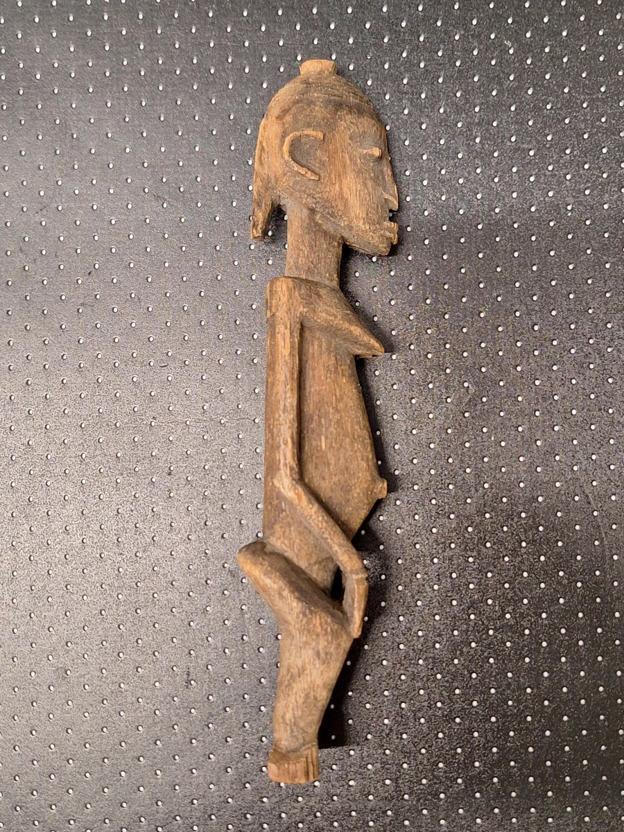 Zeldzame set van drie Dogon voorouderbeelden uit Mali West-Afrika - foto 6