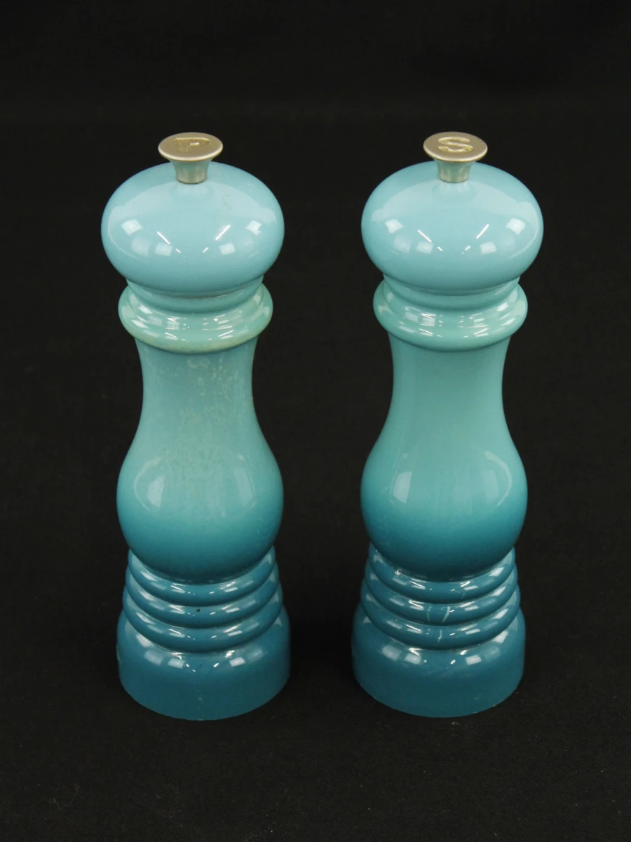 Le Creuset - peper- en zoutmolen - turquoise dégradé - foto 2