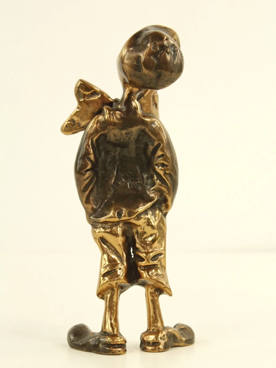 Yves Lohé (°1947) Bronzen Karakterbeeld - foto 3
