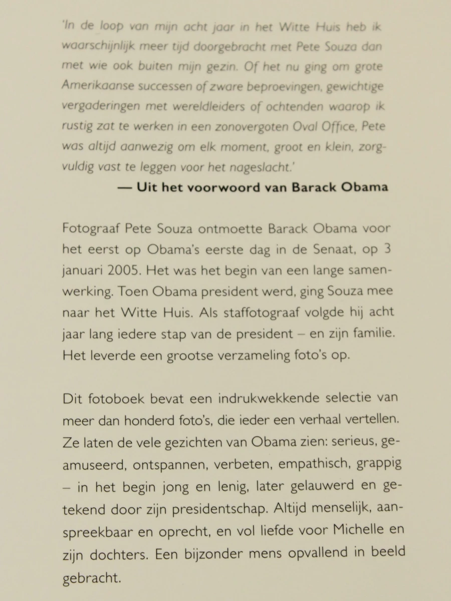 Obama - Een intiem portret, Pete Souza - Spectrum - foto 2