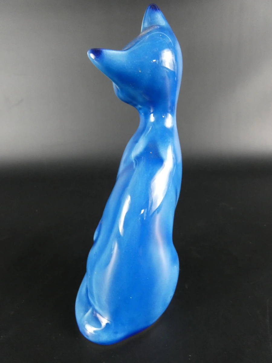 Set van 3 keramische kattenfiguren - foto 3