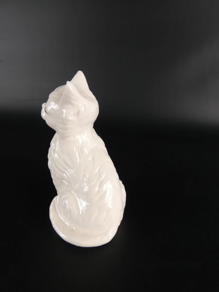Set van 3 keramische kattenfiguren - foto 12