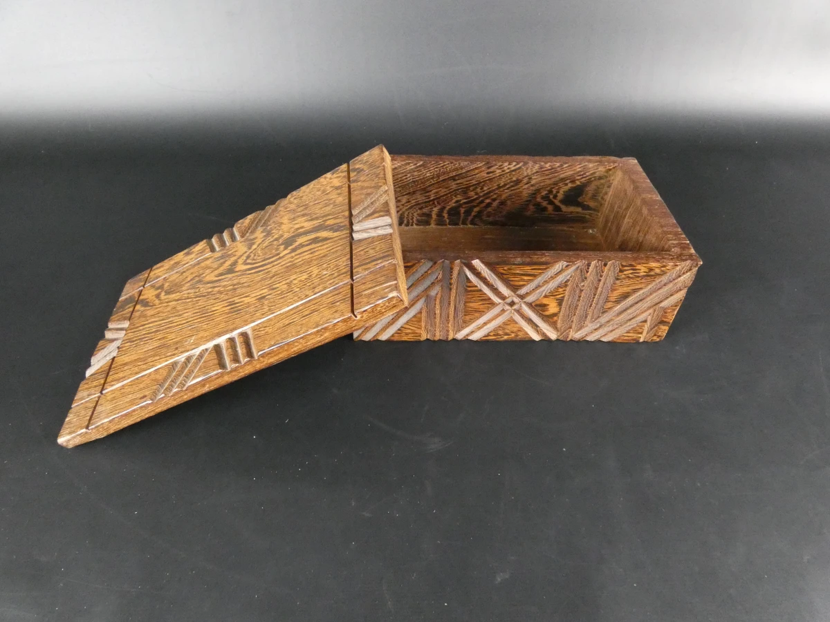 Set van 3 houten sierdozen met verschillende ontwerpen - foto 14