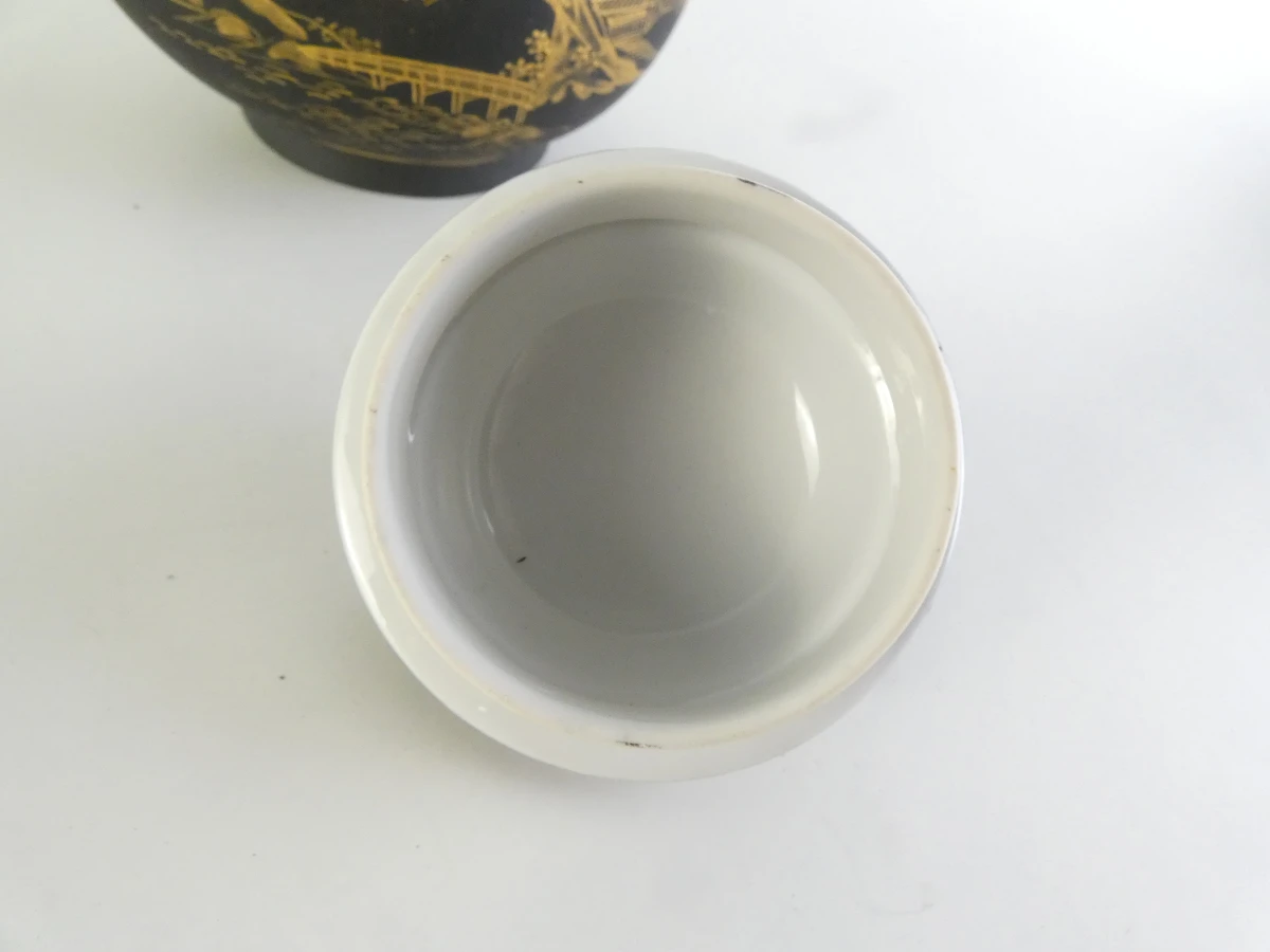 Vintage Japans handgeschilderd theeservies met gouden details - foto 20