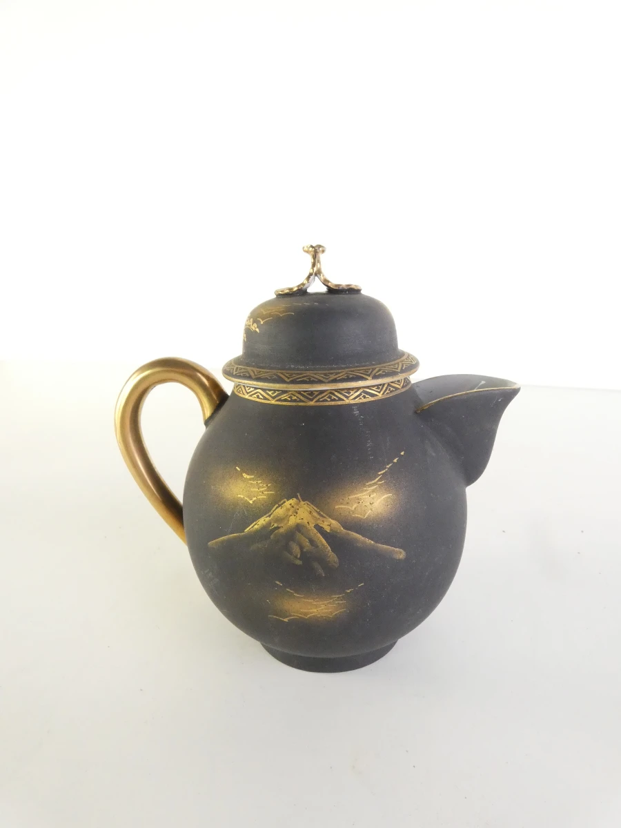 Vintage Japans handgeschilderd theeservies met gouden details - foto 24