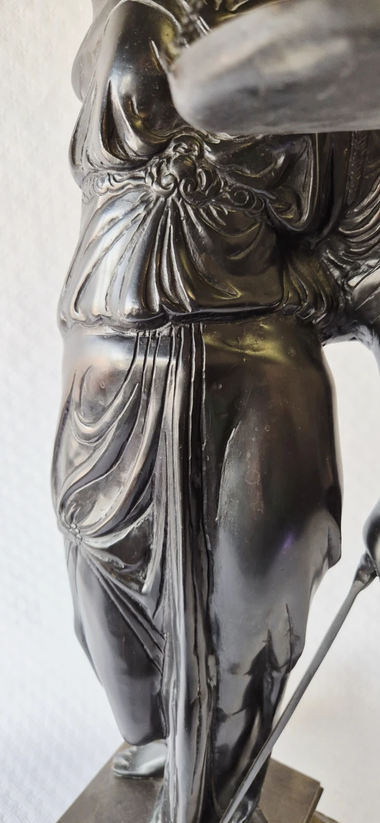 Bronzen beeld van Vrouw Justitia - foto 6