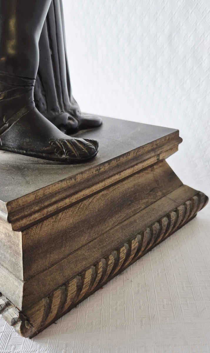 Bronzen beeld van Vrouw Justitia - foto 13