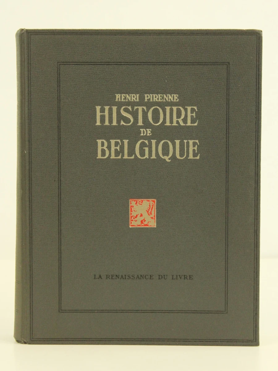 Histoire de Belgique - Set van 4 historische boeken Henri Pirenne - foto 4