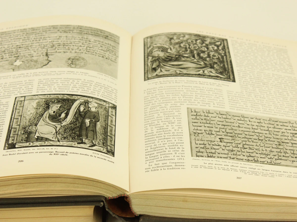 Histoire de Belgique - Set van 4 historische boeken Henri Pirenne - foto 8