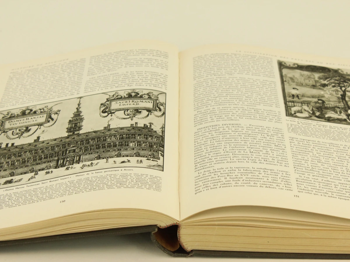Histoire de Belgique - Set van 4 historische boeken Henri Pirenne - foto 11
