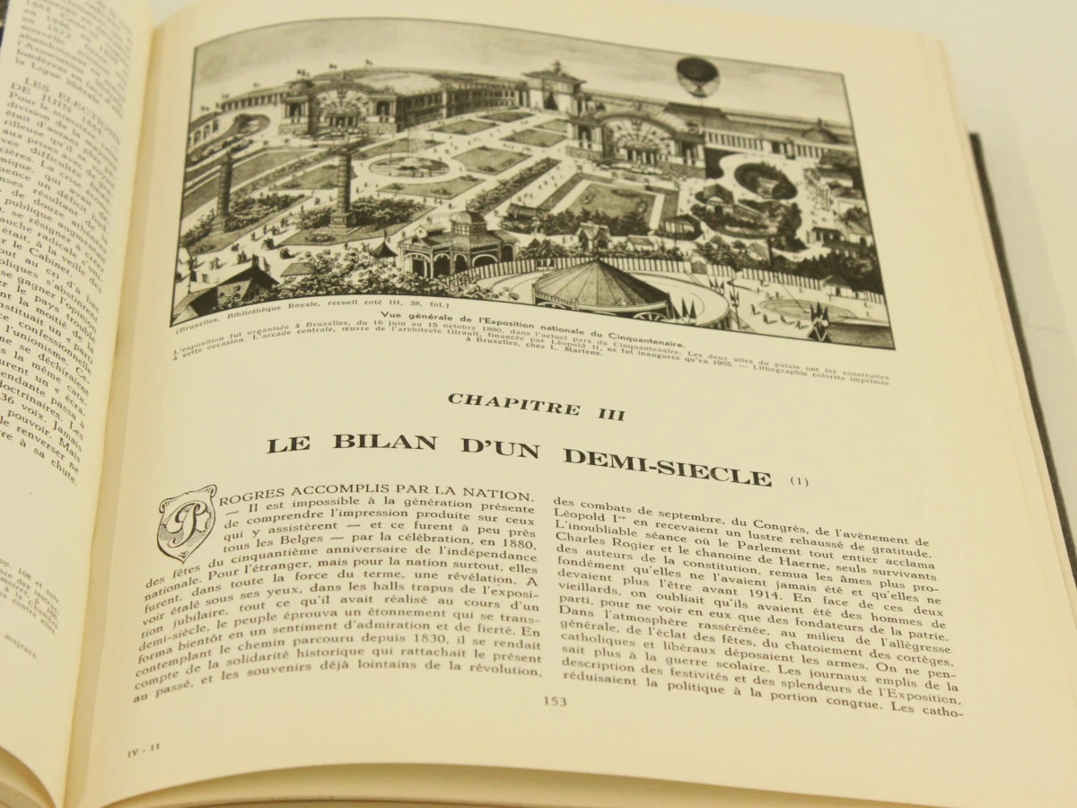 Histoire de Belgique - Set van 4 historische boeken Henri Pirenne - foto 20