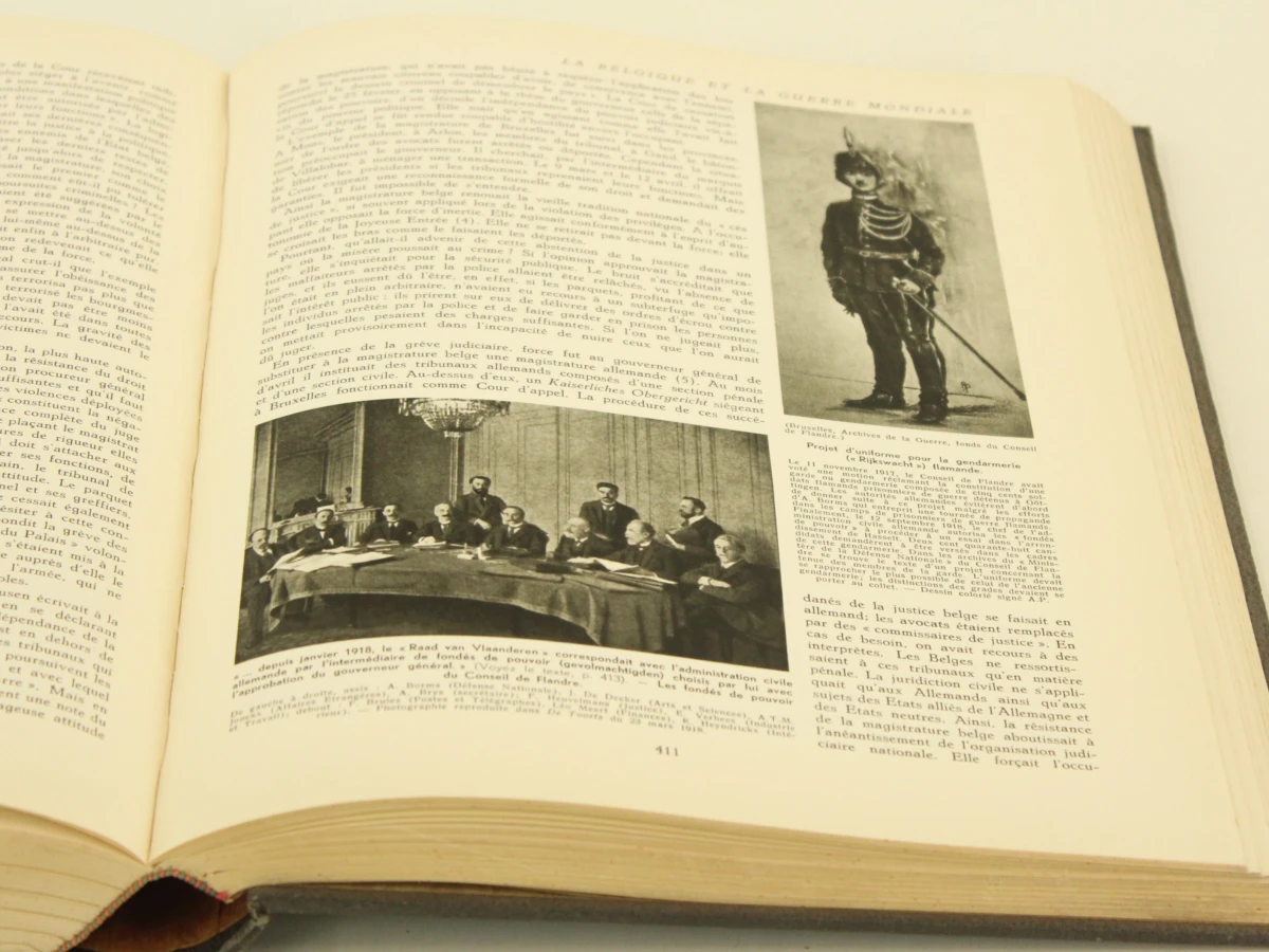 Histoire de Belgique - Set van 4 historische boeken Henri Pirenne - foto 21