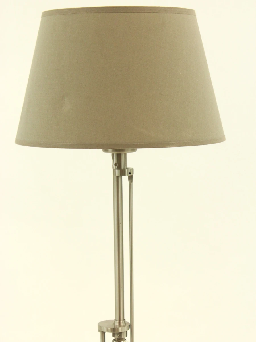 Bellino - verstelbare design tafellamp - hout & geborsteld metaal - Belgisch - foto 5