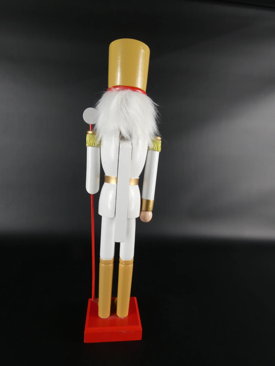 Set van drie decoratieve houten kerst-notenkrakers - foto 10