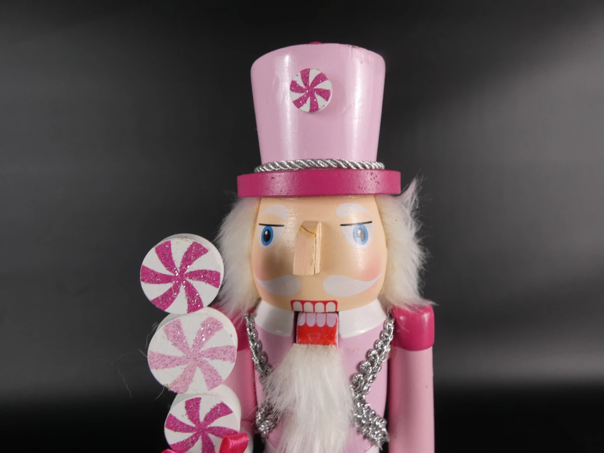Set van drie decoratieve houten kerst-notenkrakers - foto 25