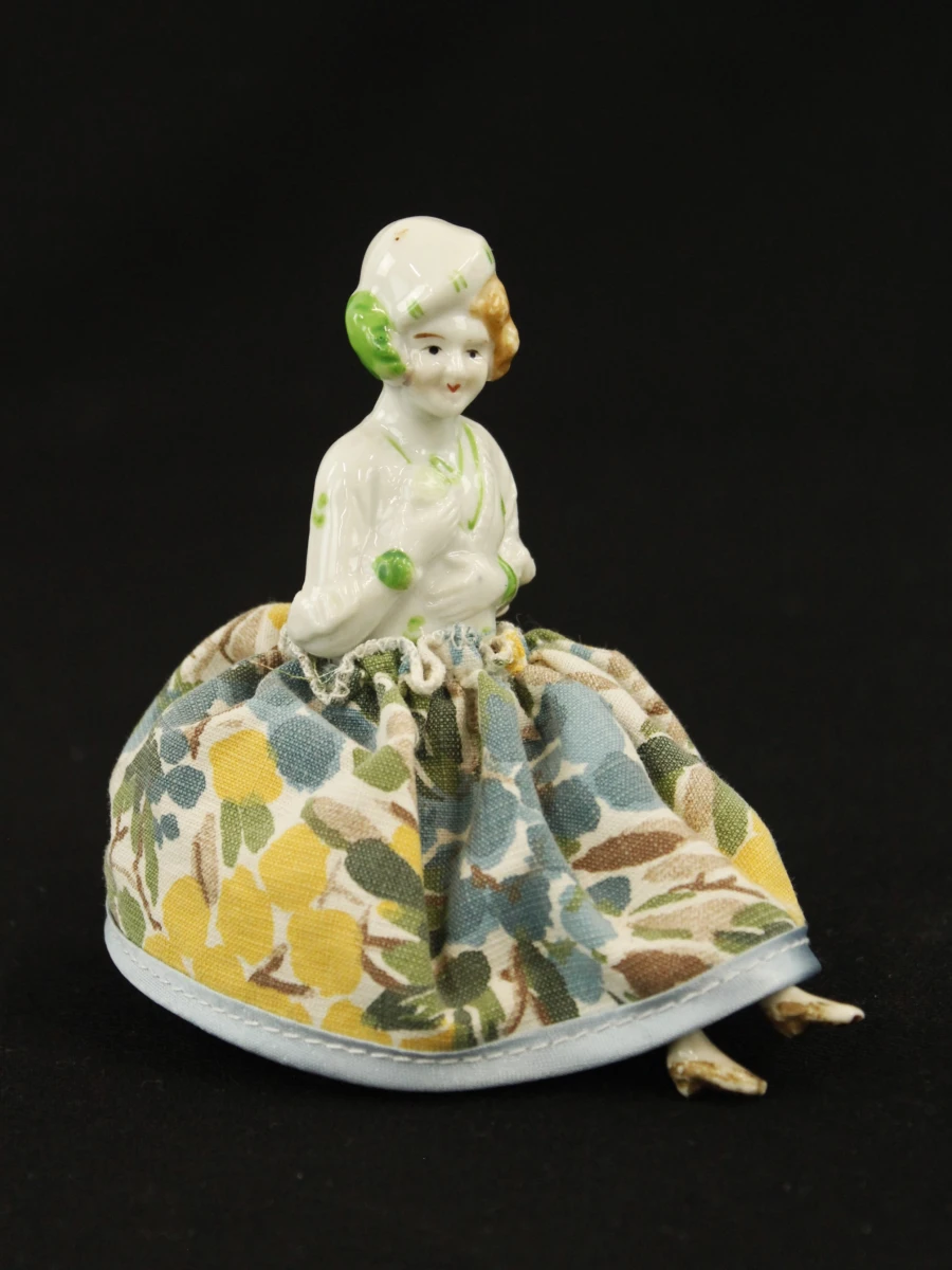 Lot van 4 Antieke Porseleinen 'Half-Dolls' – Art Deco, ca. 1920/1930 - foto 2