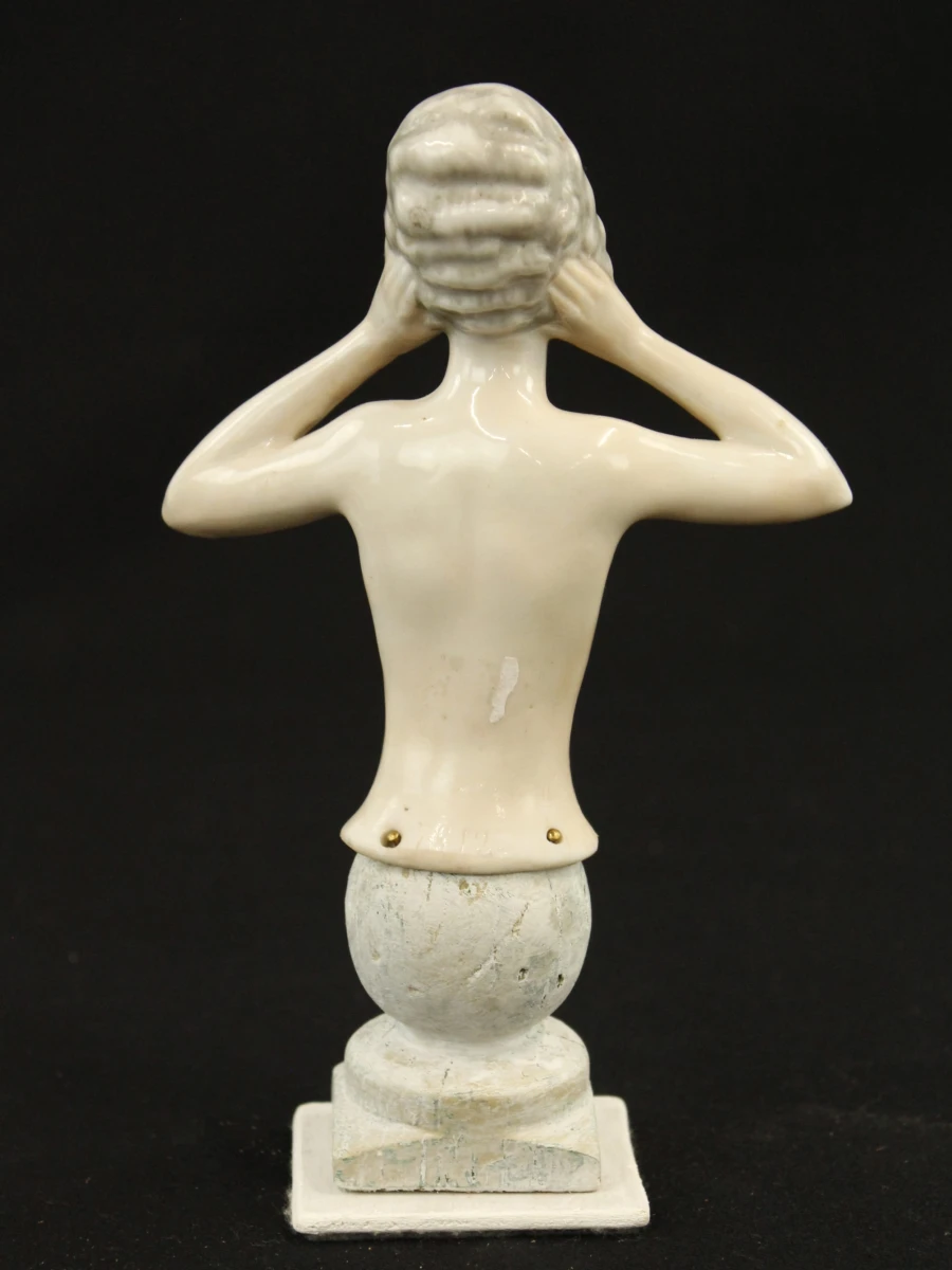 Lot van 4 Antieke Porseleinen 'Half-Dolls' – Art Deco, ca. 1920/1930 - foto 10