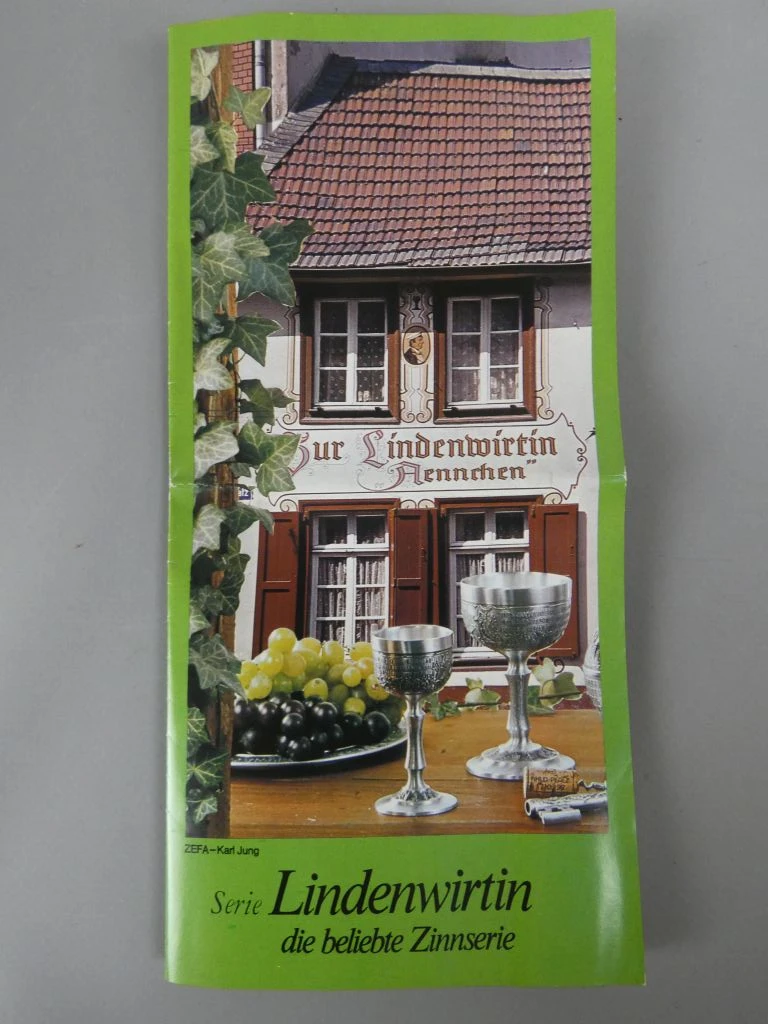 Frieling Zinn - Sleutelvormige Flessentweeling op Eikenhouten Schild - foto 5
