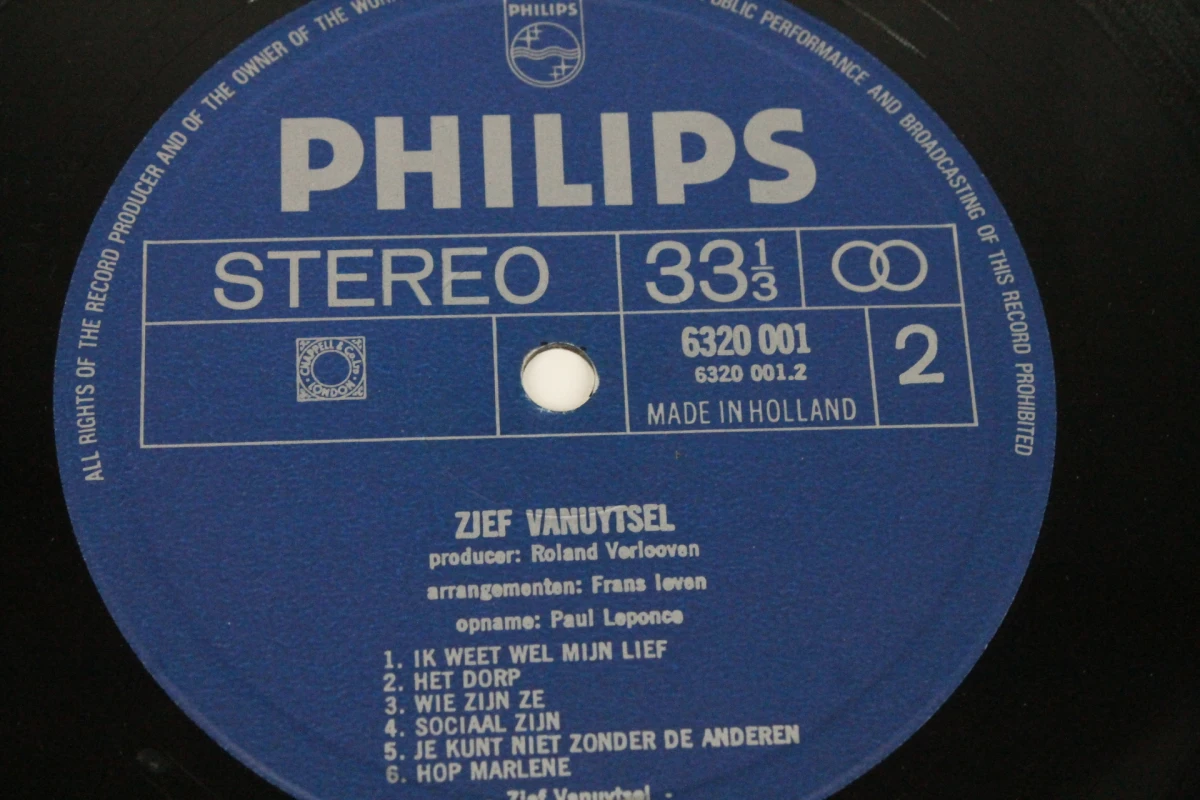 Vinylplaat Zjef Vanuytsel - De Zotte Morgen - foto 8