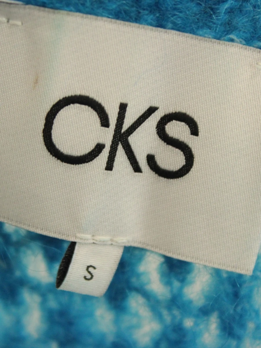CKS gebreide damestrui in helderblauw Size S - foto 7