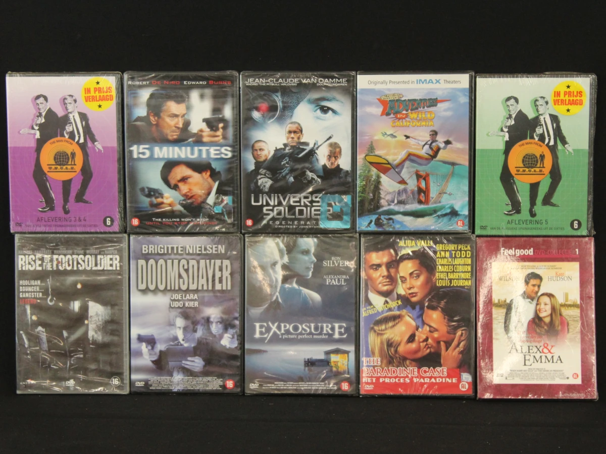 Grote nog Verzegelde collectie DVD’s & boxsets - foto 7