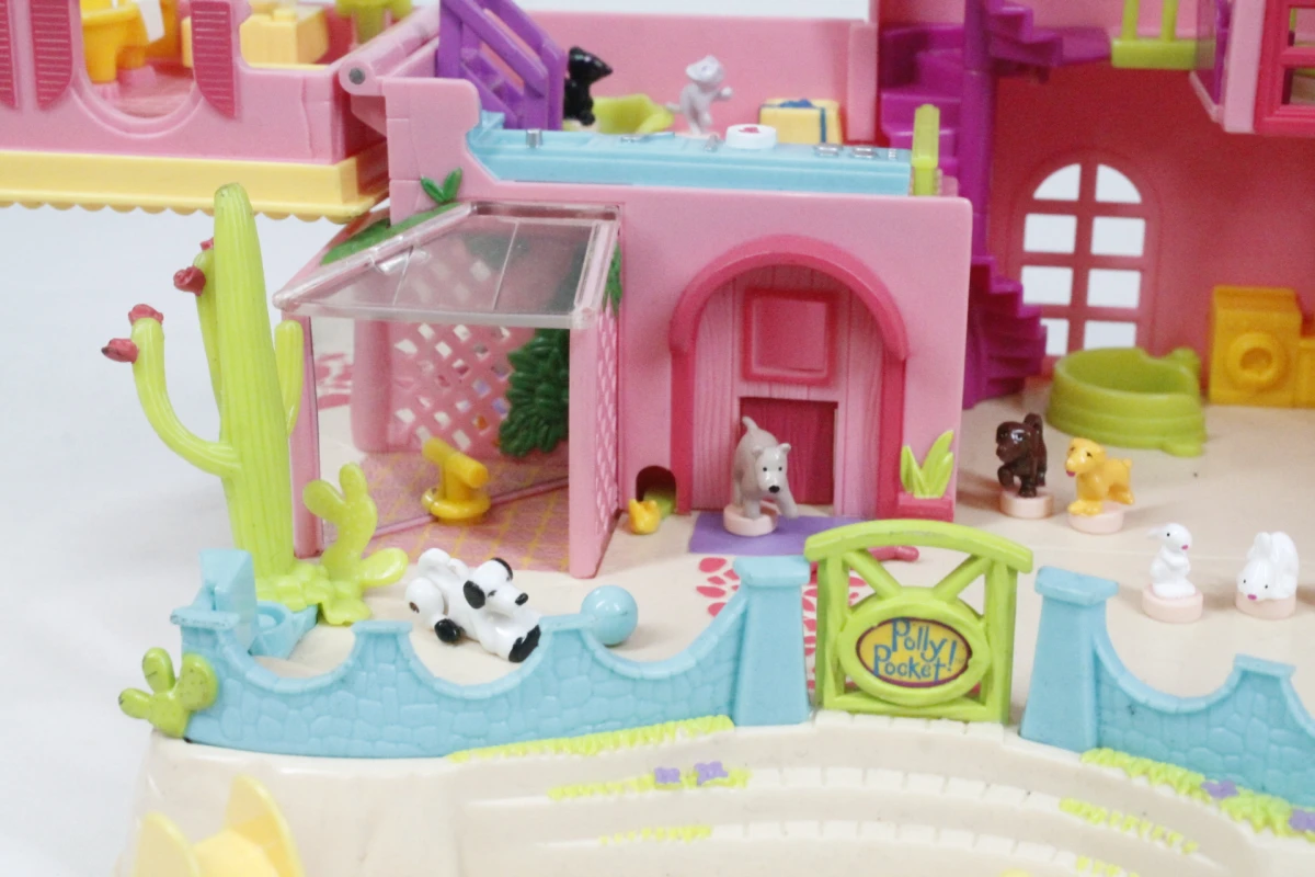 Polly Pocket - Petland Hacienda Ranch House met speelfiguurtjes - foto 7