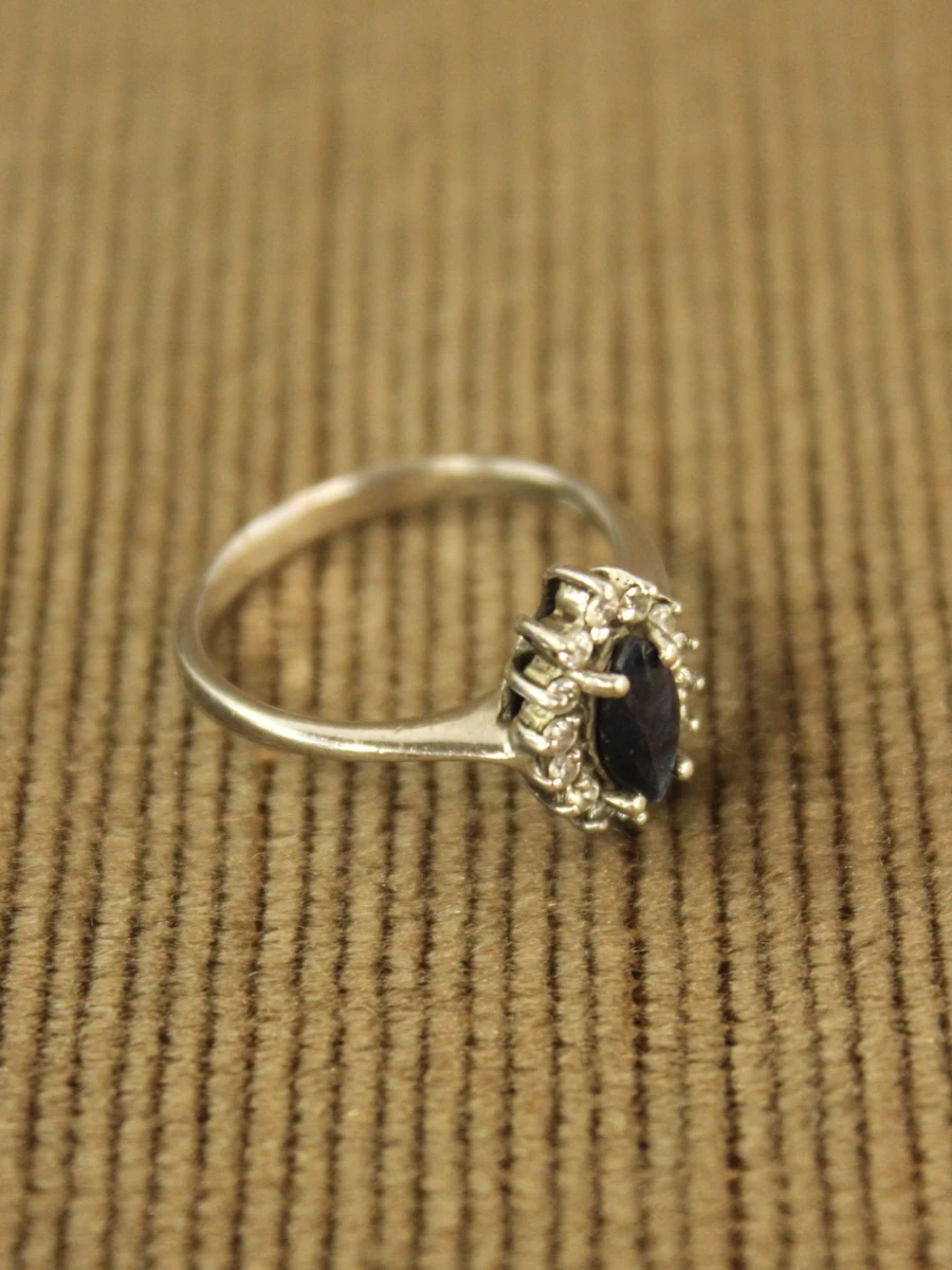Sterling zilveren entourage ring - foto 3