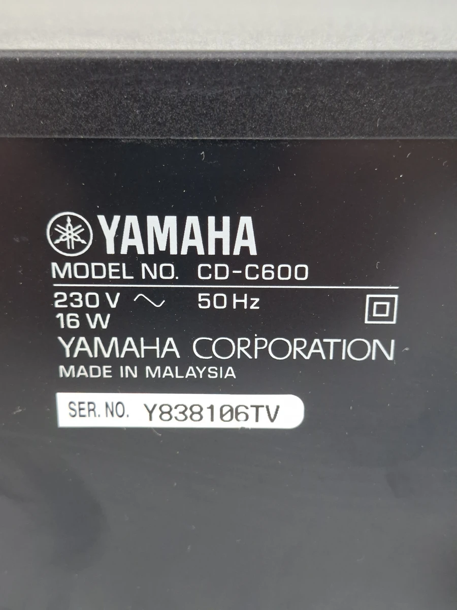 Yamaha CD-C600 5-Disc CD Changer  met afstandsbediening - foto 5