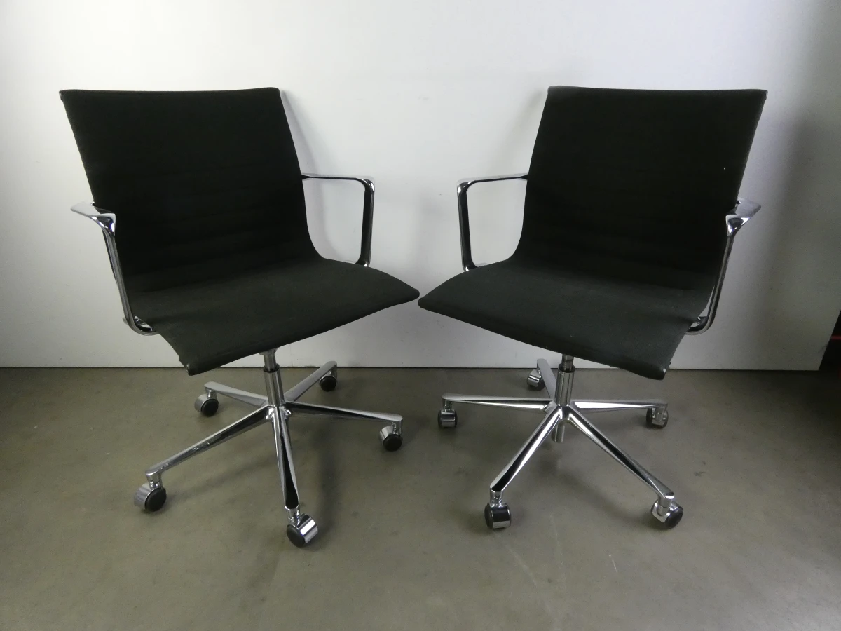 ICF Una Chair Designer Bureaustoel (2 stuks) – kavel bij De Kringwinkel, Heverlee