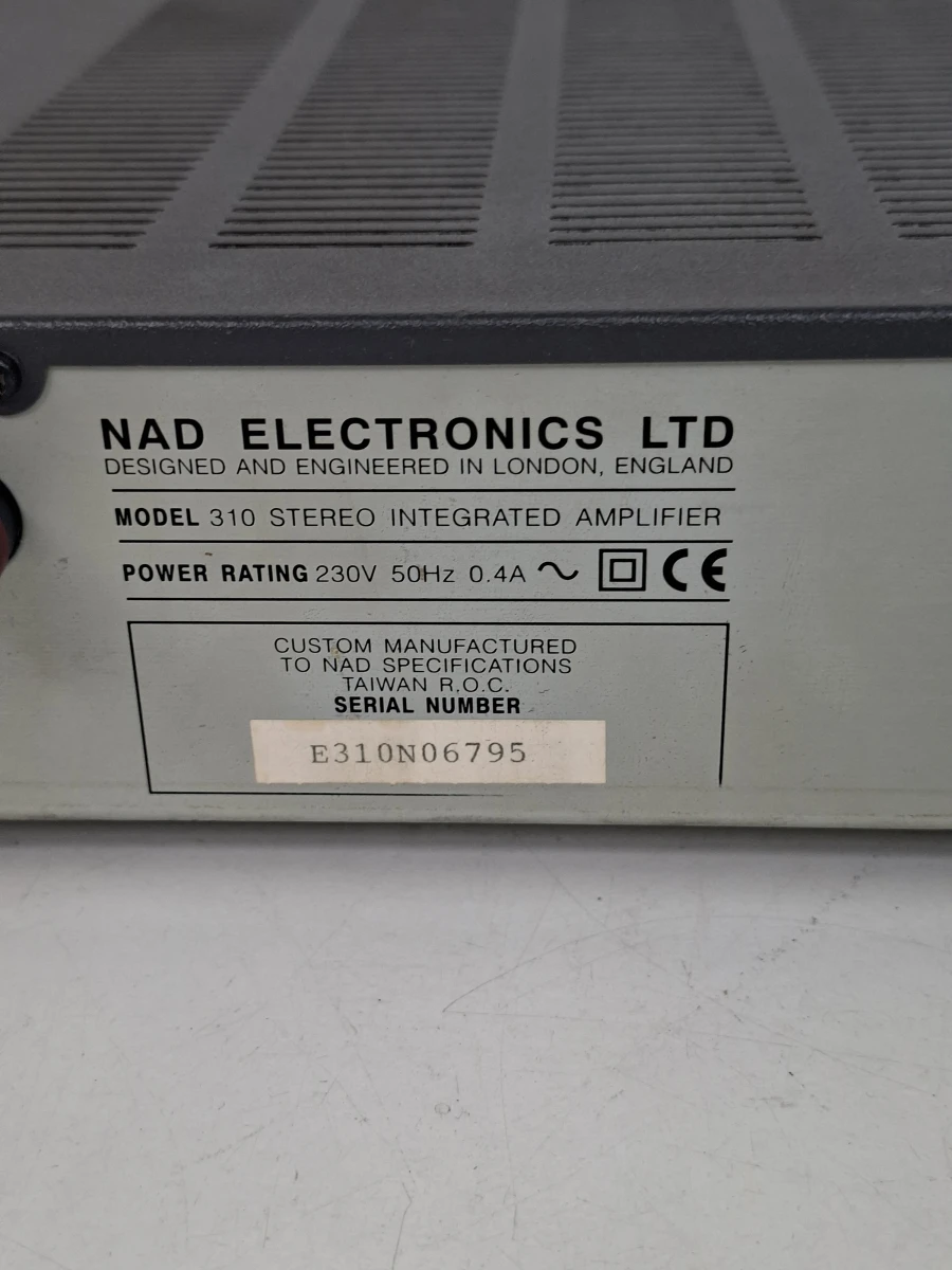 NAD Model 310 Stereo Integrated Amplifier – Echte Audiofiele Kwaliteit! - foto 2