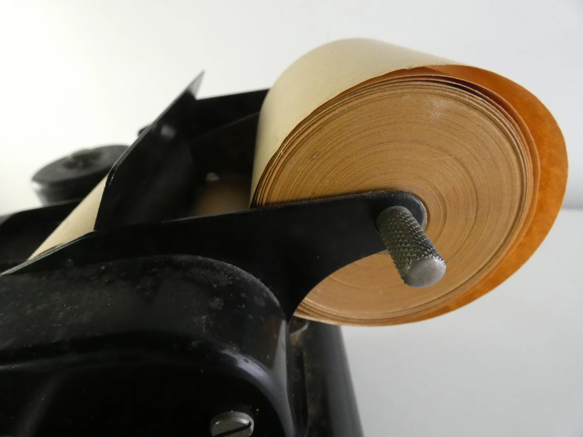 Vintage mechanische rekenmachine/telmachine van Burroughs - foto 13
