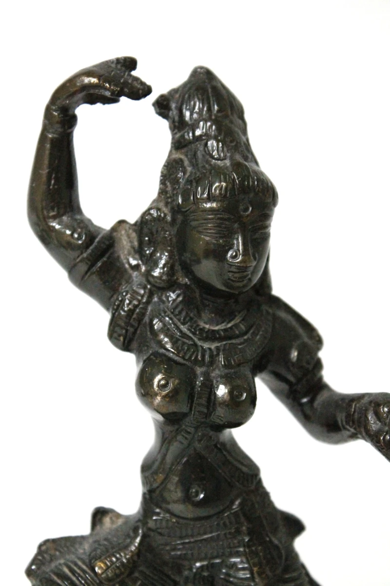Bronzen Beeldje Hindoedanseres - foto 2
