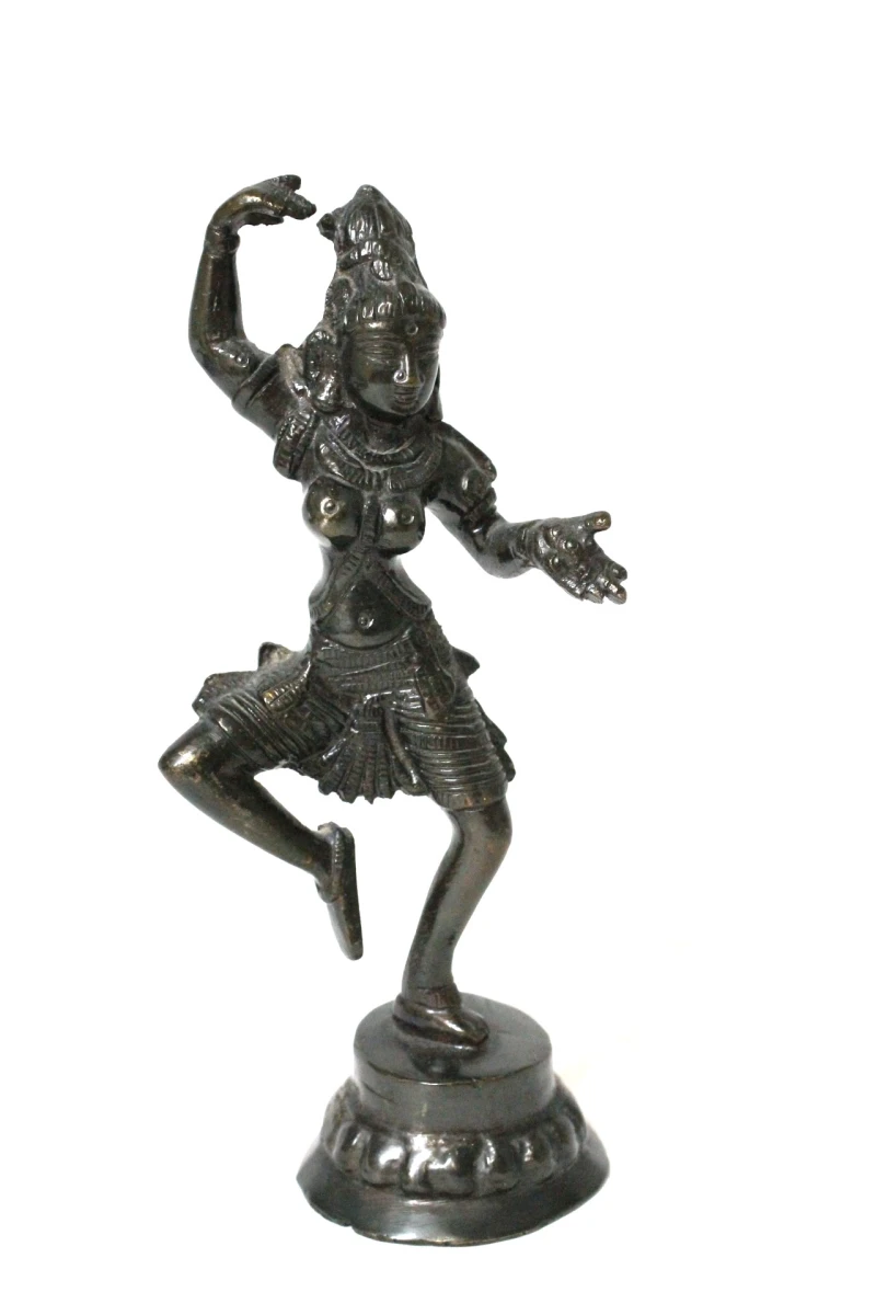 Bronzen Beeldje Hindoedanseres - foto 3